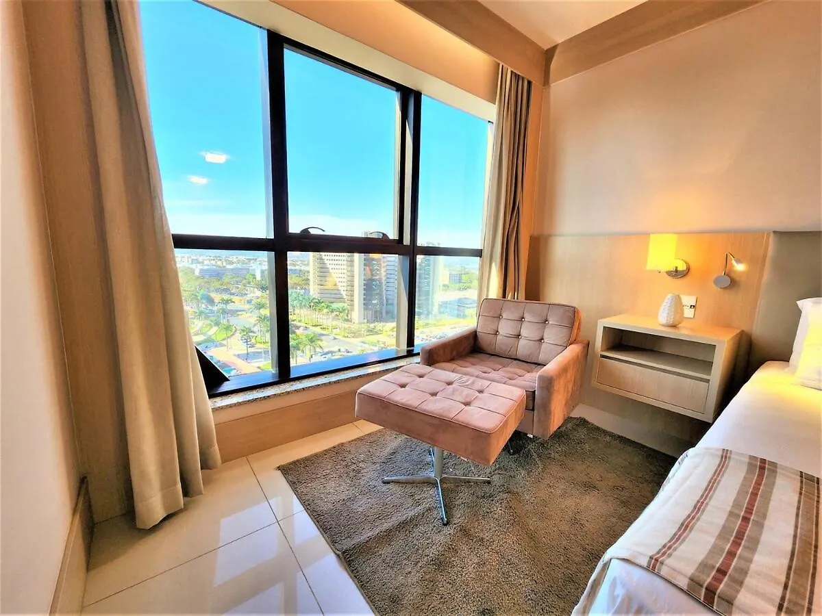 מלון דירות ברזיליה Cullinan 1110E - Hotel Cullinan Luxury Premium Quarto Com Vista